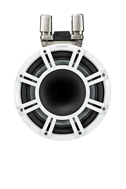 Kicker KMTC114W Tower Speakers – White (300W RMS)