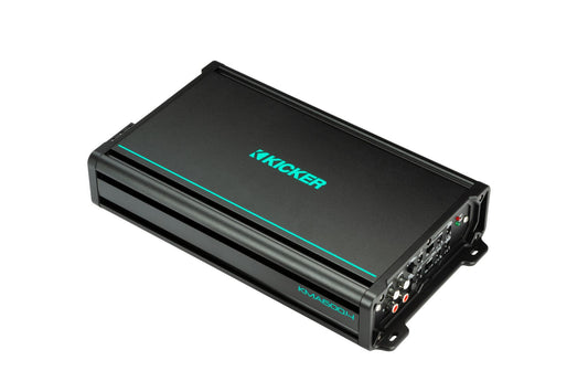 KICKER 48KMA600.4 KM Series Marine 4-Channel Amplifier – 4 x 75W RMS