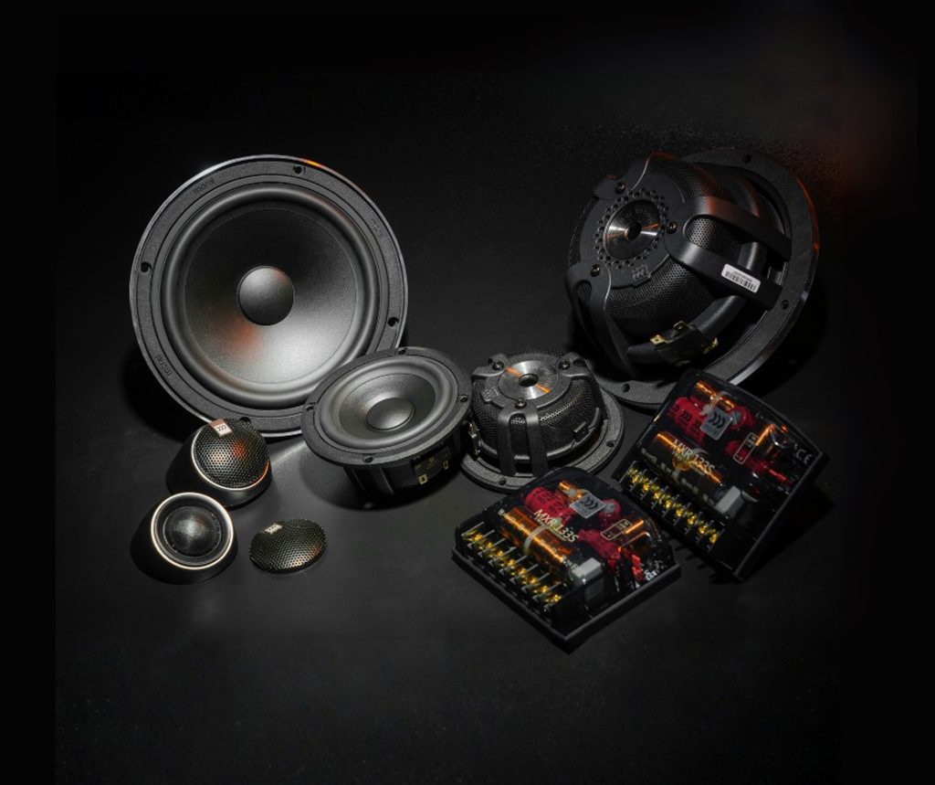 Morel Sensus 6 inch 3 way component speakers
